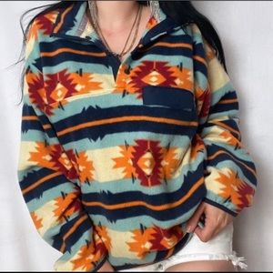 1990s Southwestern Pullover